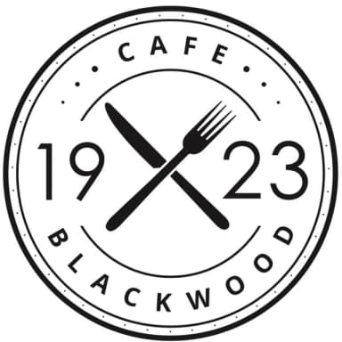 1923 Blackwood Cafe circular logo